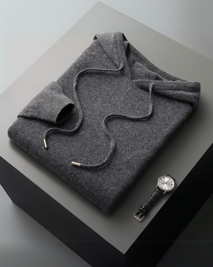 Kapuzenpullover aus 100 % Kaschmir - Milano®