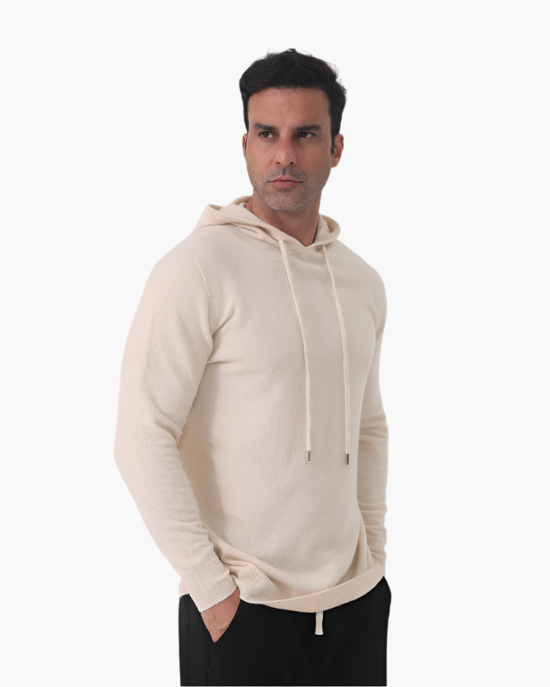 Kapuzenpullover aus 100 % Kaschmir - Milano®
