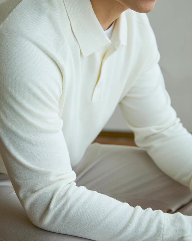 Polo aus 100 % Premium-Wolle – milano®